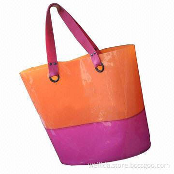 Solid Color EVA Tote Bag